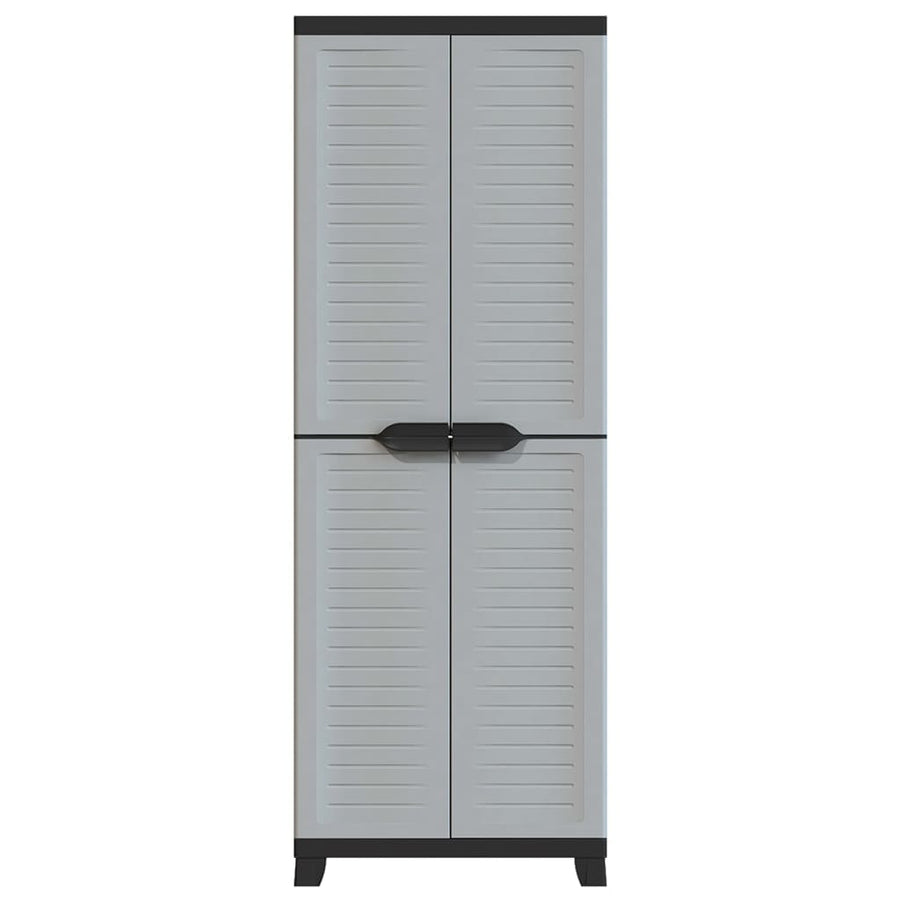 Opbergkast 65x45x181 cm kunststof 65 x 45 x 181 cm