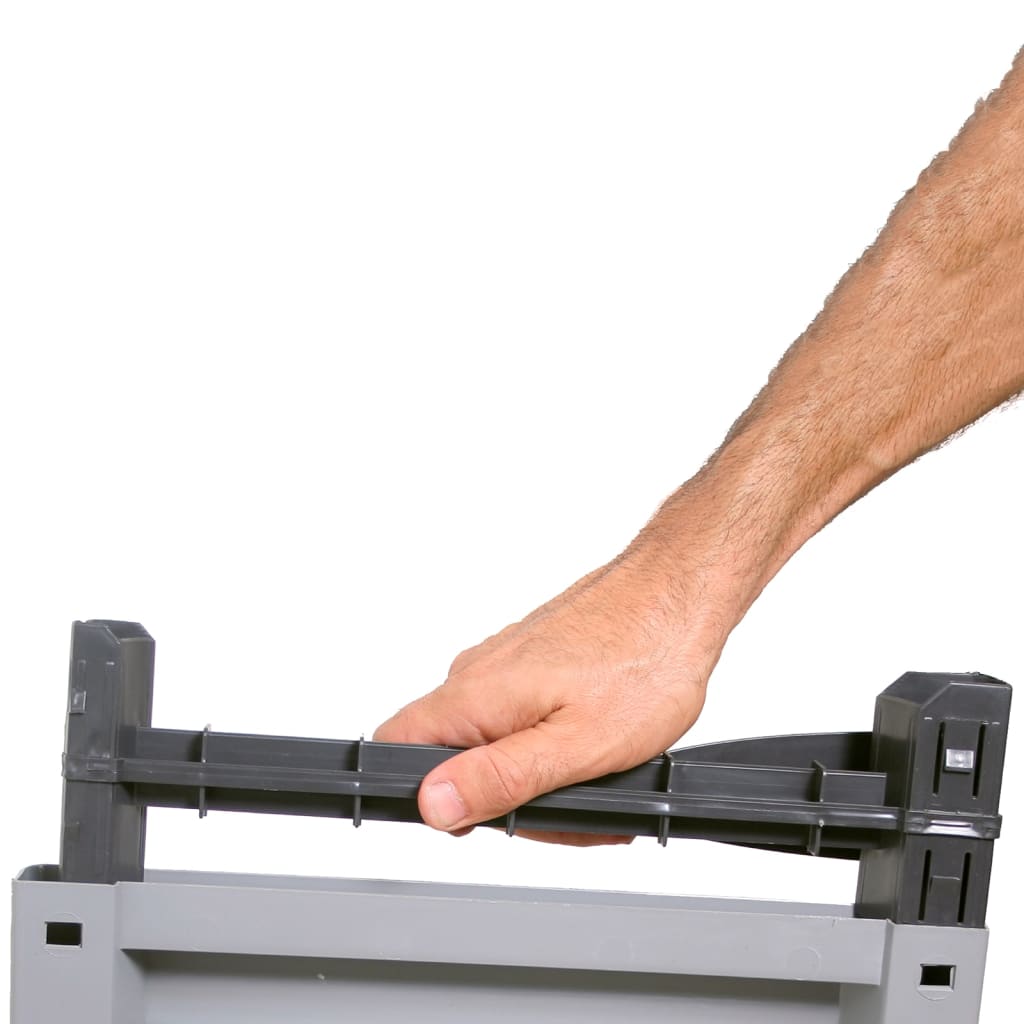 Opbergkast 65x45x181 cm kunststof 65 x 45 x 181 cm