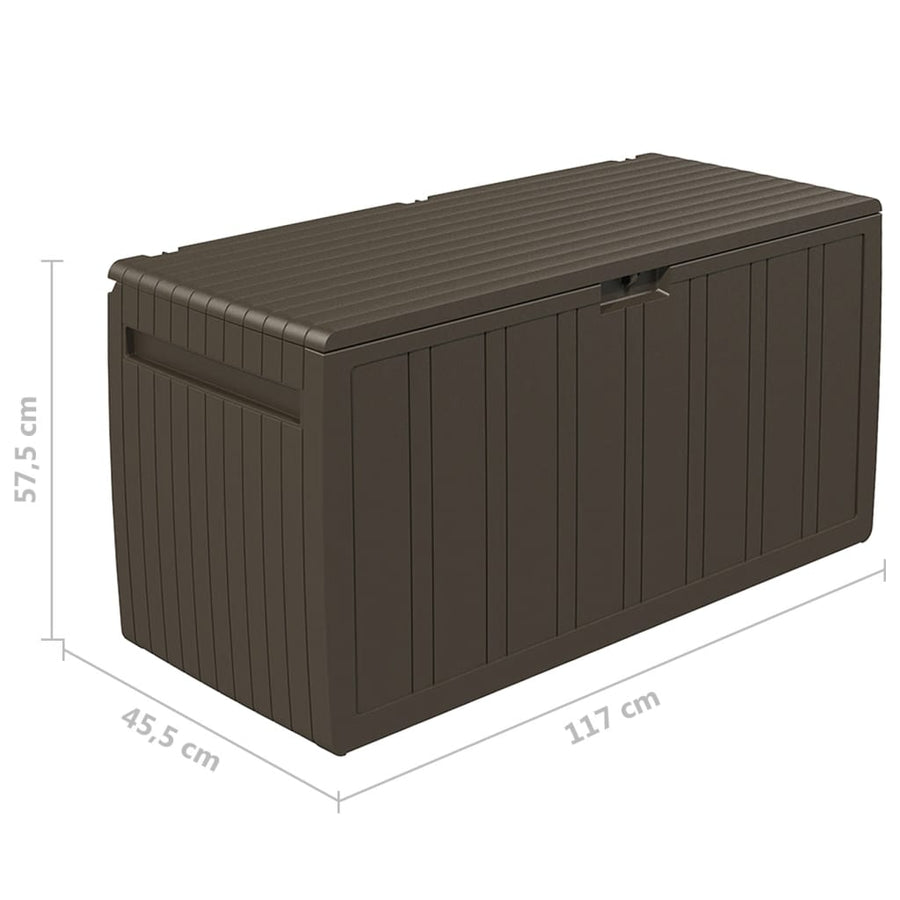 Kussenbox 117X45,5X57,5 Cm 270 L Bruin