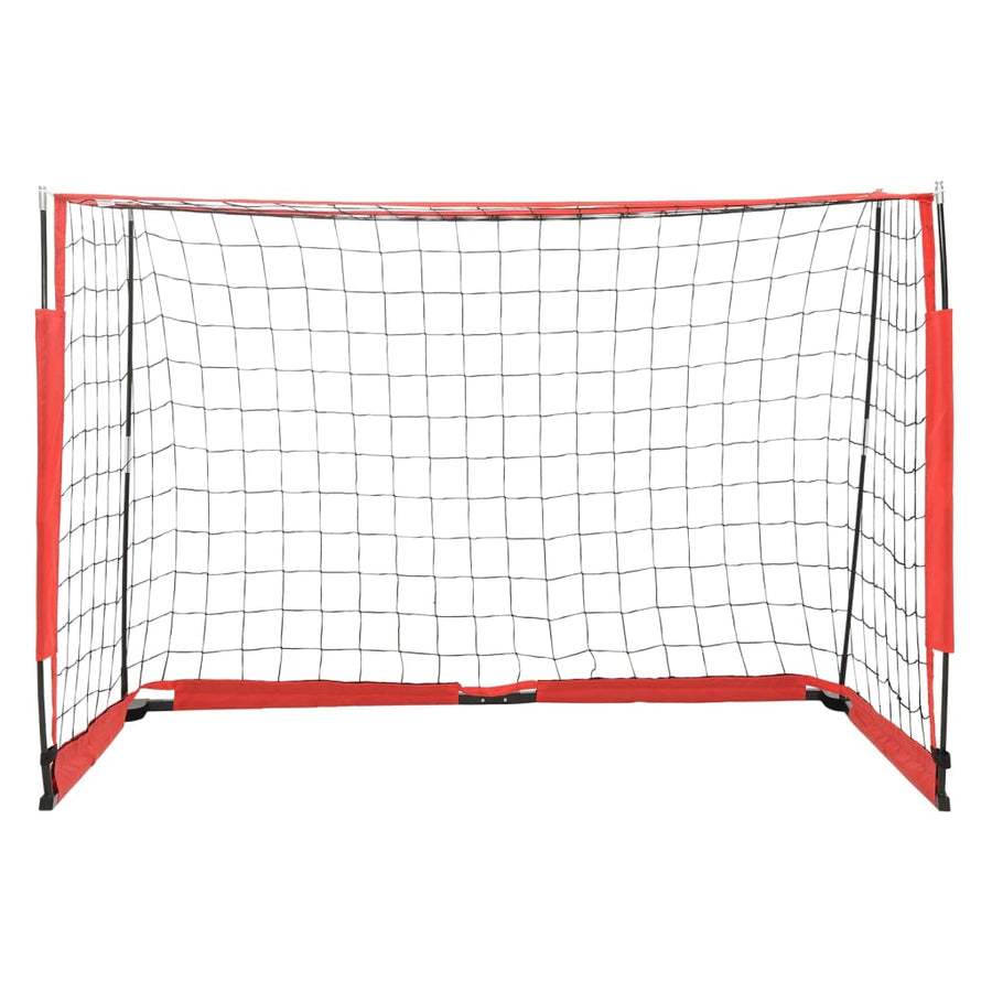 Voetbaldoel 84X9X24,5 Cm Staal 184 x 91 x 124.5 cm