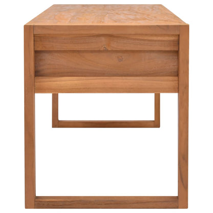 Tv-meubel 120x40x45 cm massief teakhout