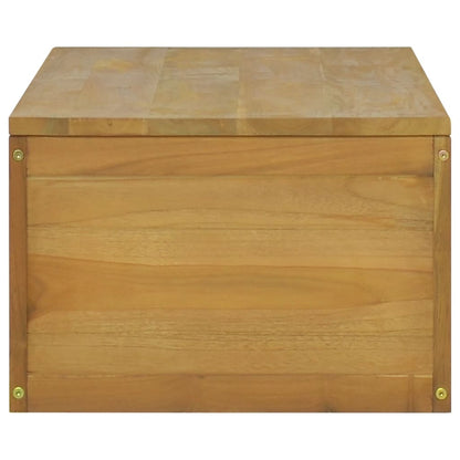 Badkamerwandkast 110x45x30 cm massief teakhout