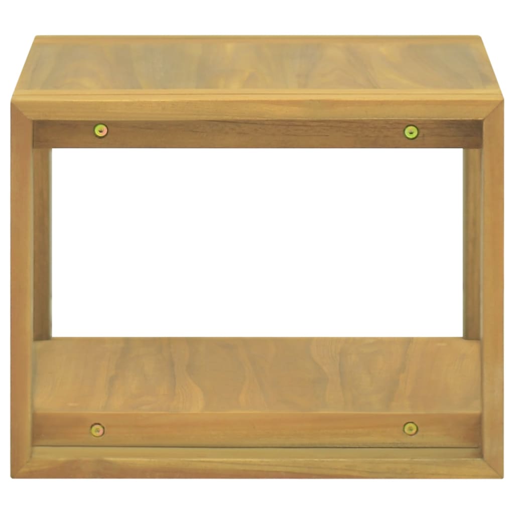 Badkamerwandkast 45X45X35 Cm Massief Teakhout