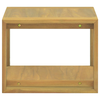 Badkamerwandkast 45X45X35 Cm Massief Teakhout