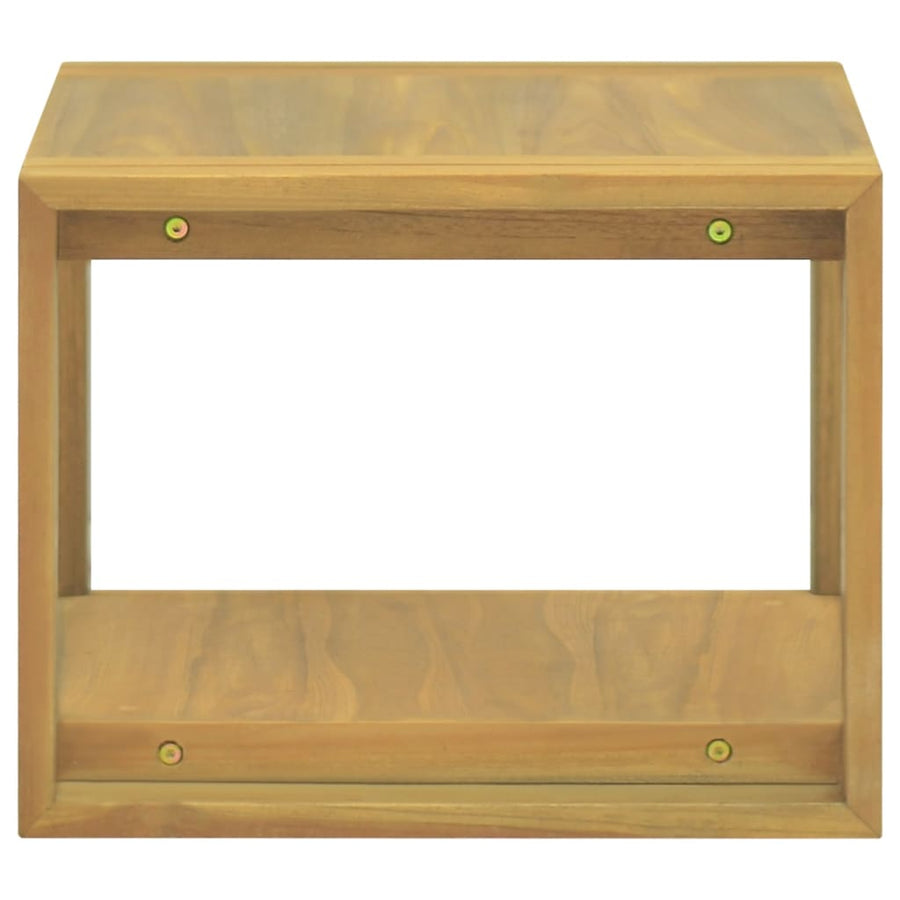 Badkamerwandkast 45X45X35 Cm Massief Teakhout