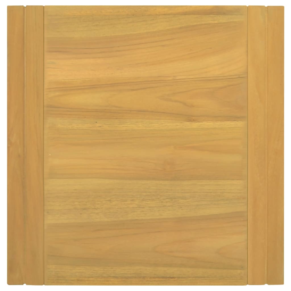 Badkamerwandkast 45X45X35 Cm Massief Teakhout