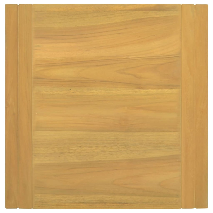 Badkamerwandkast 45X45X35 Cm Massief Teakhout