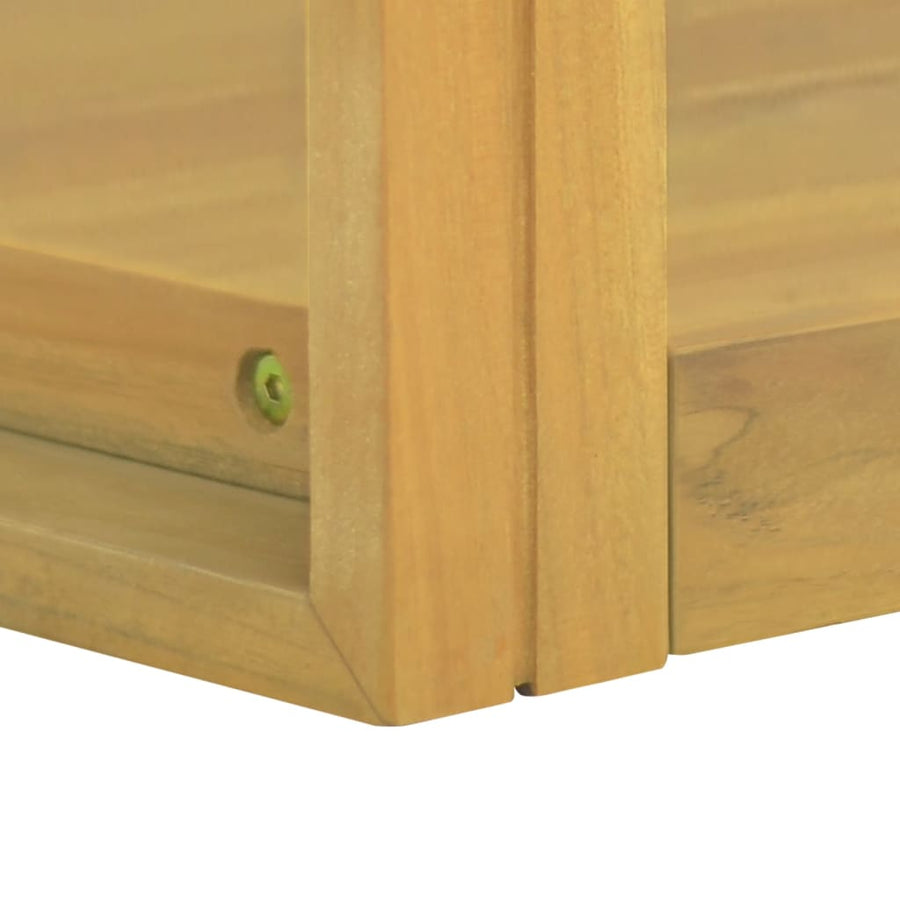 Badkamerwandkast 45X45X35 Cm Massief Teakhout