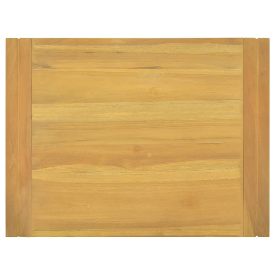 Badkamerwandkast 60X45X35 Cm Massief Teakhout