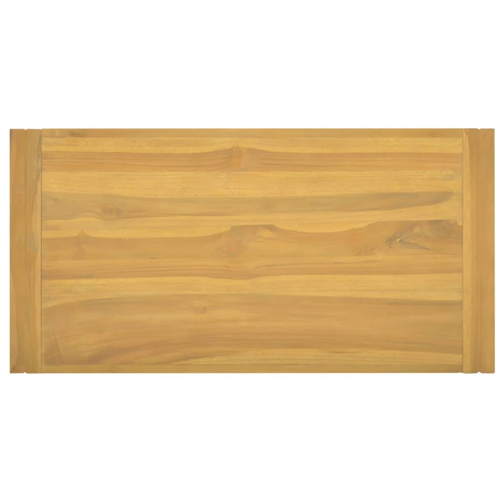 Badkamerwandkast 90X45X35 Cm Massief Teakhout