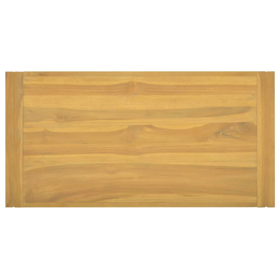 Badkamerwandkast 90X45X35 Cm Massief Teakhout