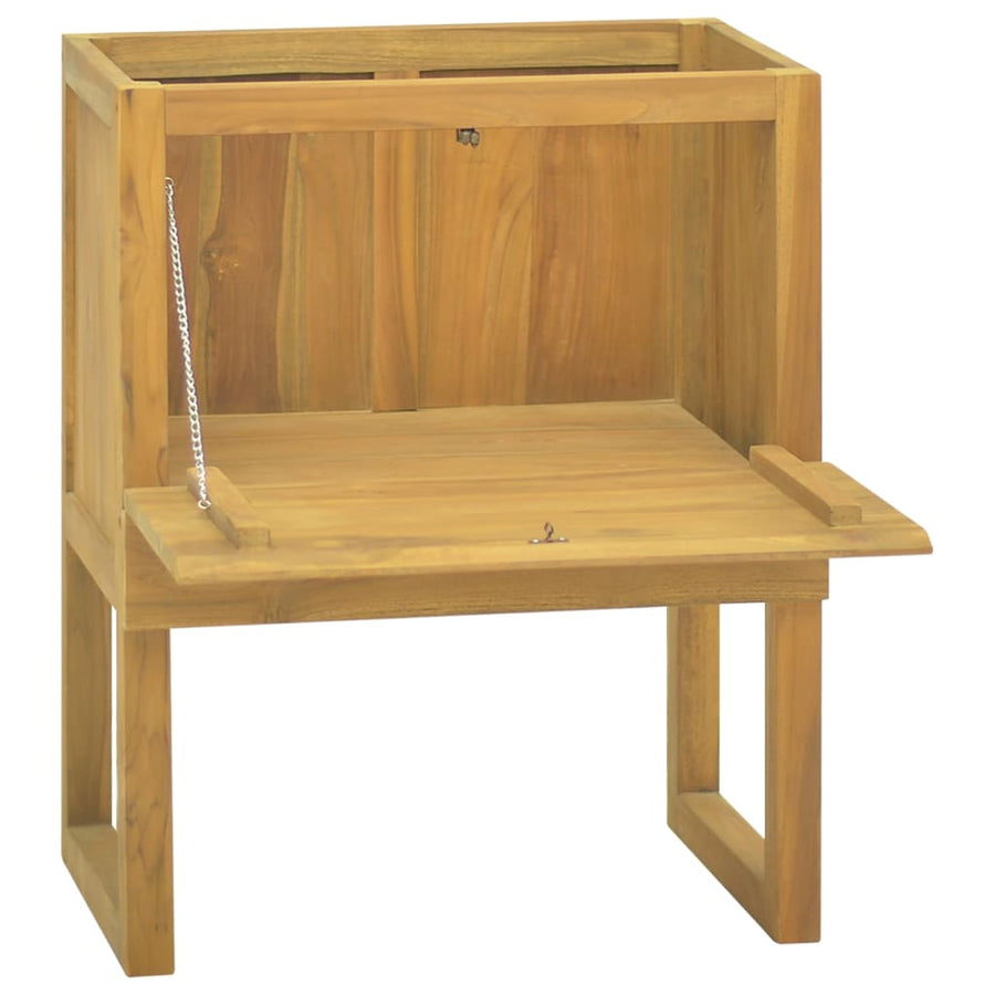 Badkamerkast 60X45X75 Cm Massief Teakhout