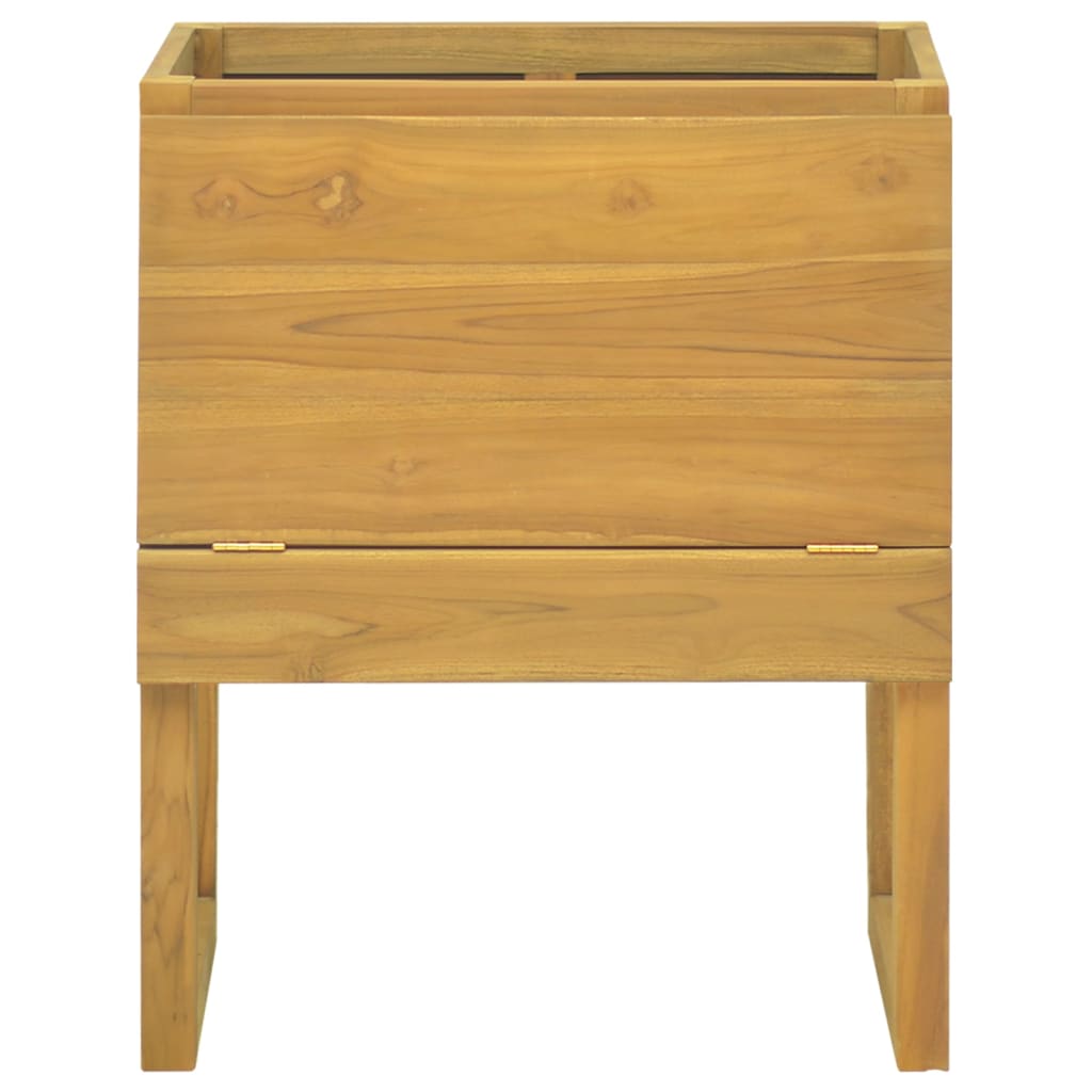 Badkamerkast 60X45X75 Cm Massief Teakhout