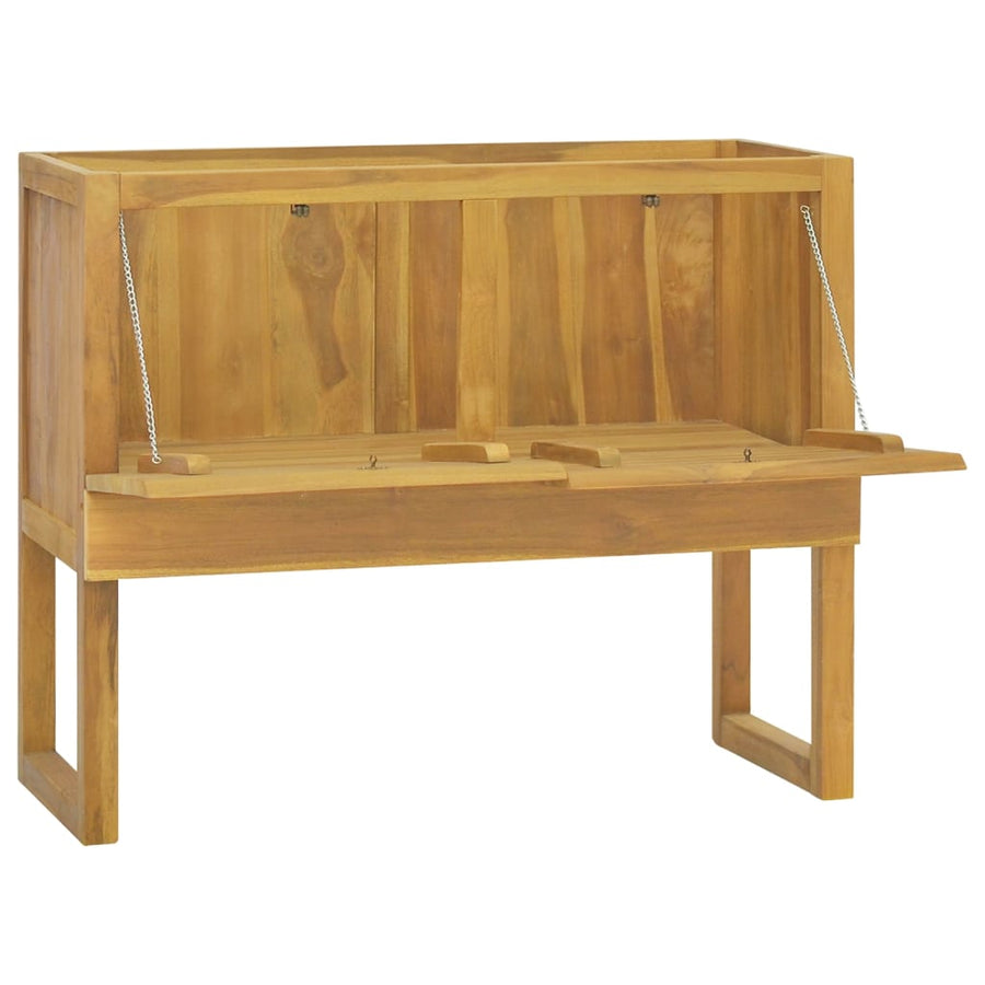 Badkamerkast 90X45X75 Cm Massief Teakhout
