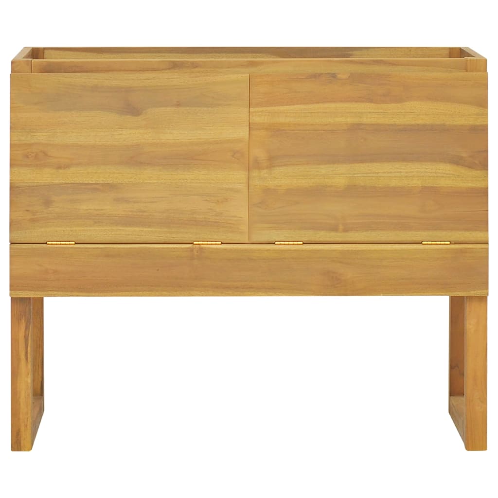 Badkamerkast 90X45X75 Cm Massief Teakhout