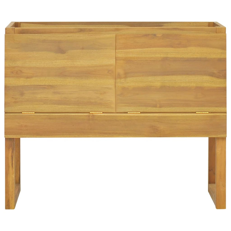 Badkamerkast 90X45X75 Cm Massief Teakhout