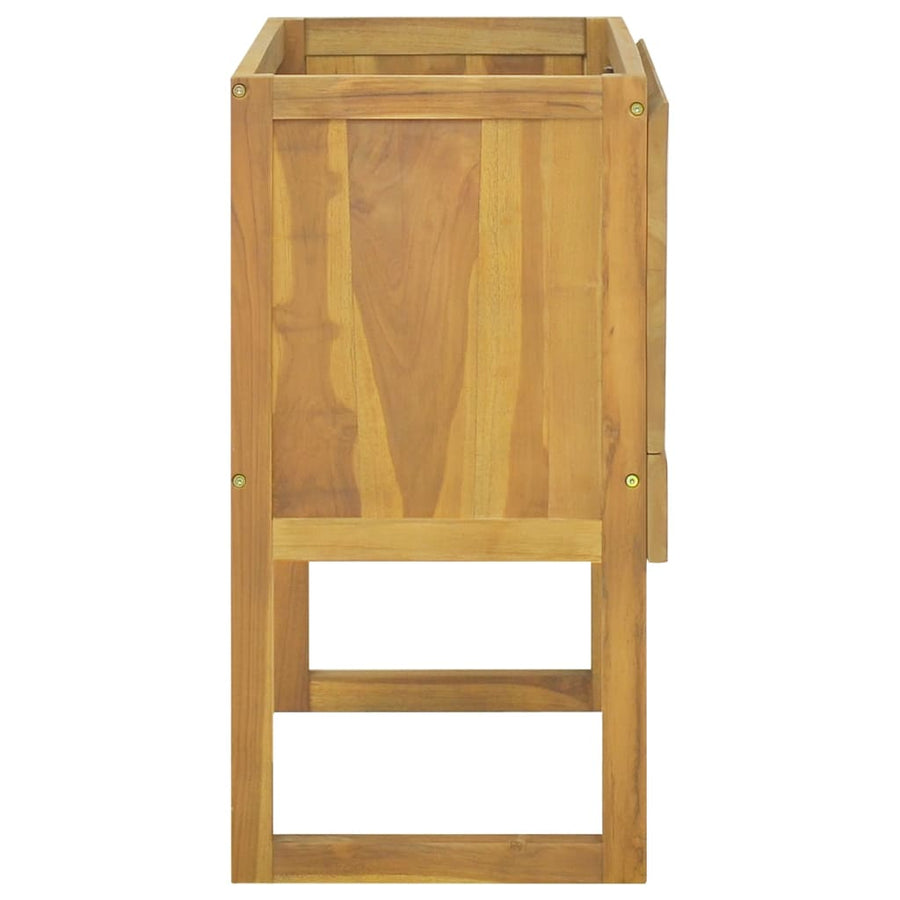 Badkamerkast 90X45X75 Cm Massief Teakhout