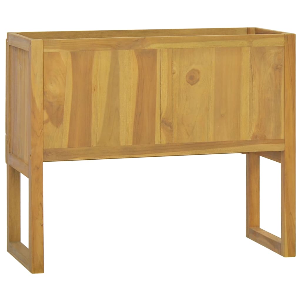Badkamerkast 90X45X75 Cm Massief Teakhout
