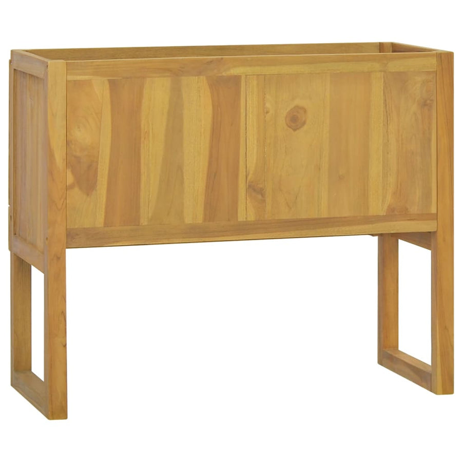 Badkamerkast 90X45X75 Cm Massief Teakhout