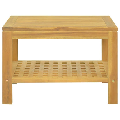 Salontafel 60X60X40 Cm Massief Teakhout