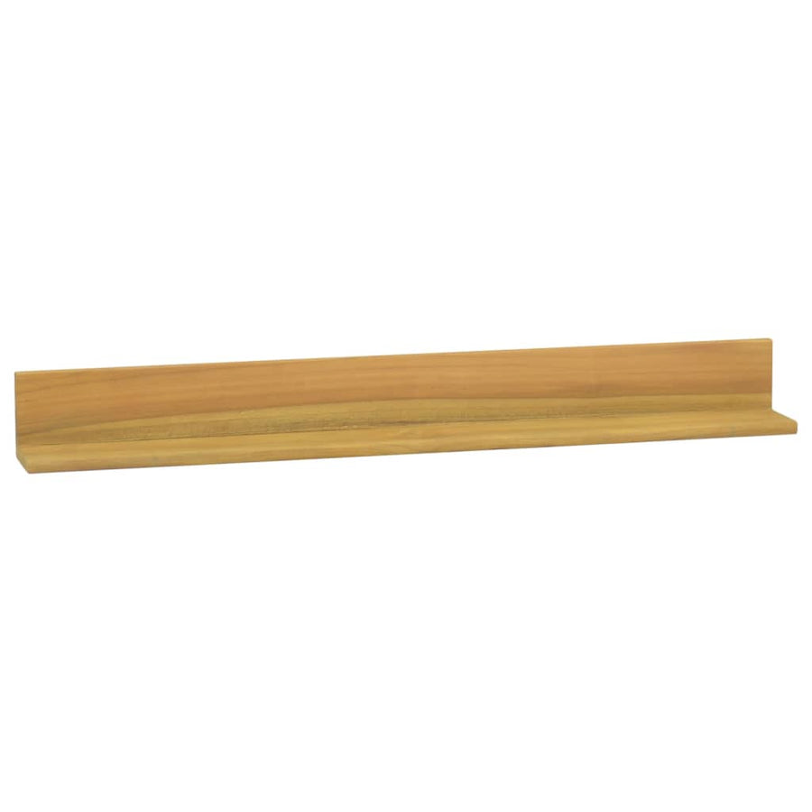 Wandschappen 2 St 90X10X10 Cm Massief Teakhout 90 x 10 x 10 m