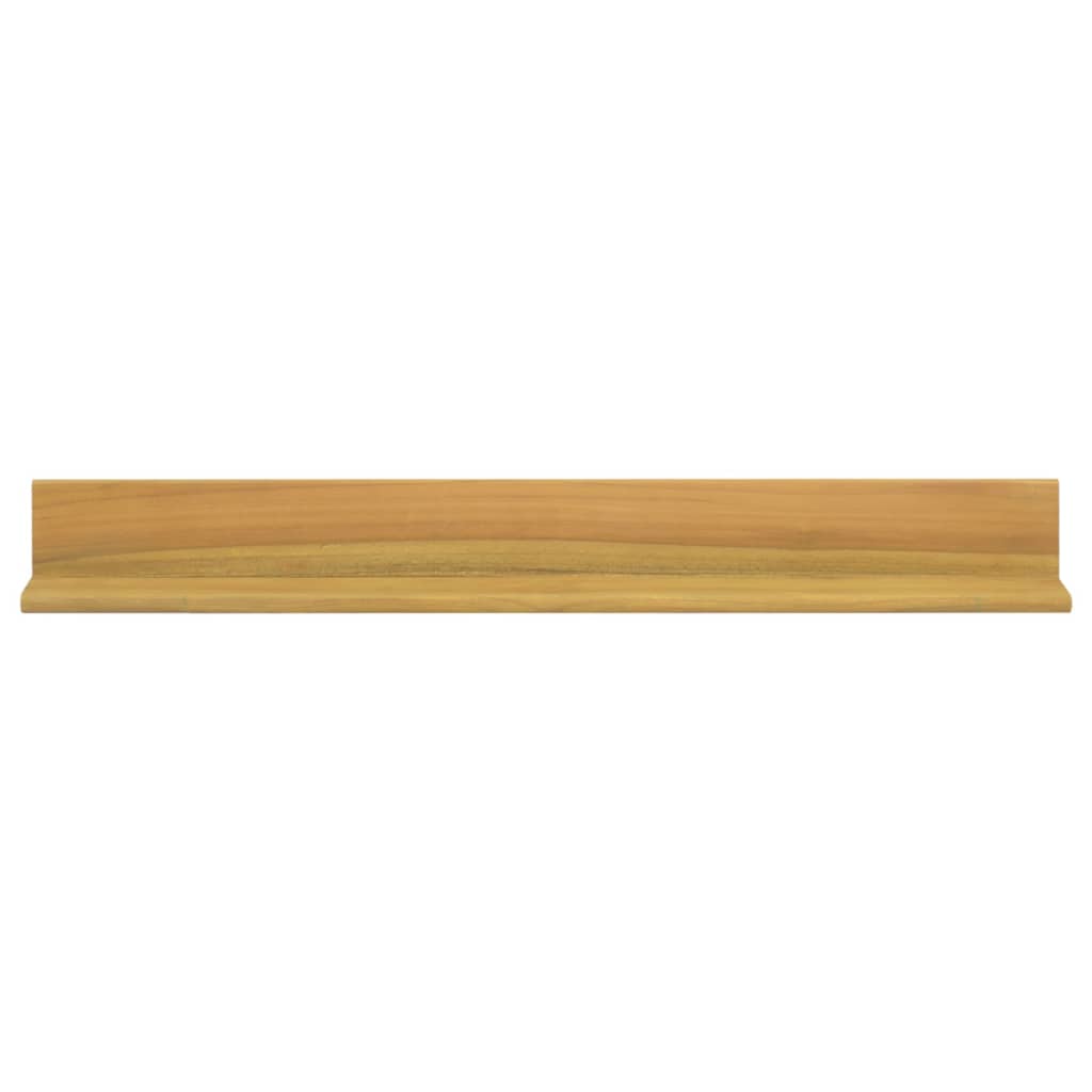 Wandschappen 2 St 90X10X10 Cm Massief Teakhout 90 x 10 x 10 m