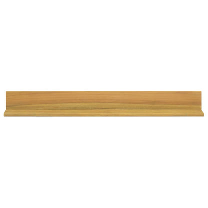 Wandschappen 2 St 90X10X10 Cm Massief Teakhout 90 x 10 x 10 m