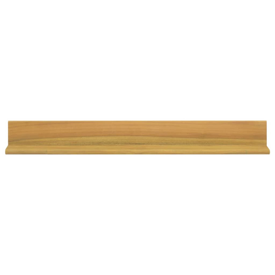 Wandschappen 2 St 90X10X10 Cm Massief Teakhout 90 x 10 x 10 m