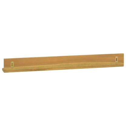 Wandschappen 2 St 90X10X10 Cm Massief Teakhout 90 x 10 x 10 m