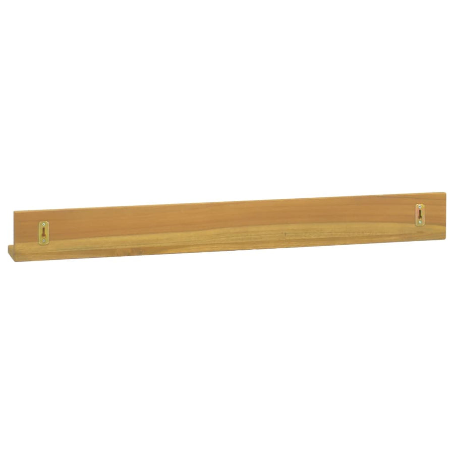 Wandschappen 2 St 90X10X10 Cm Massief Teakhout 90 x 10 x 10 m