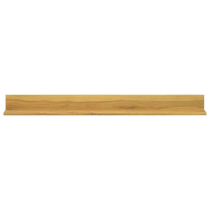 Wandschappen 2 St 110X10X10 Cm Massief Teakhout