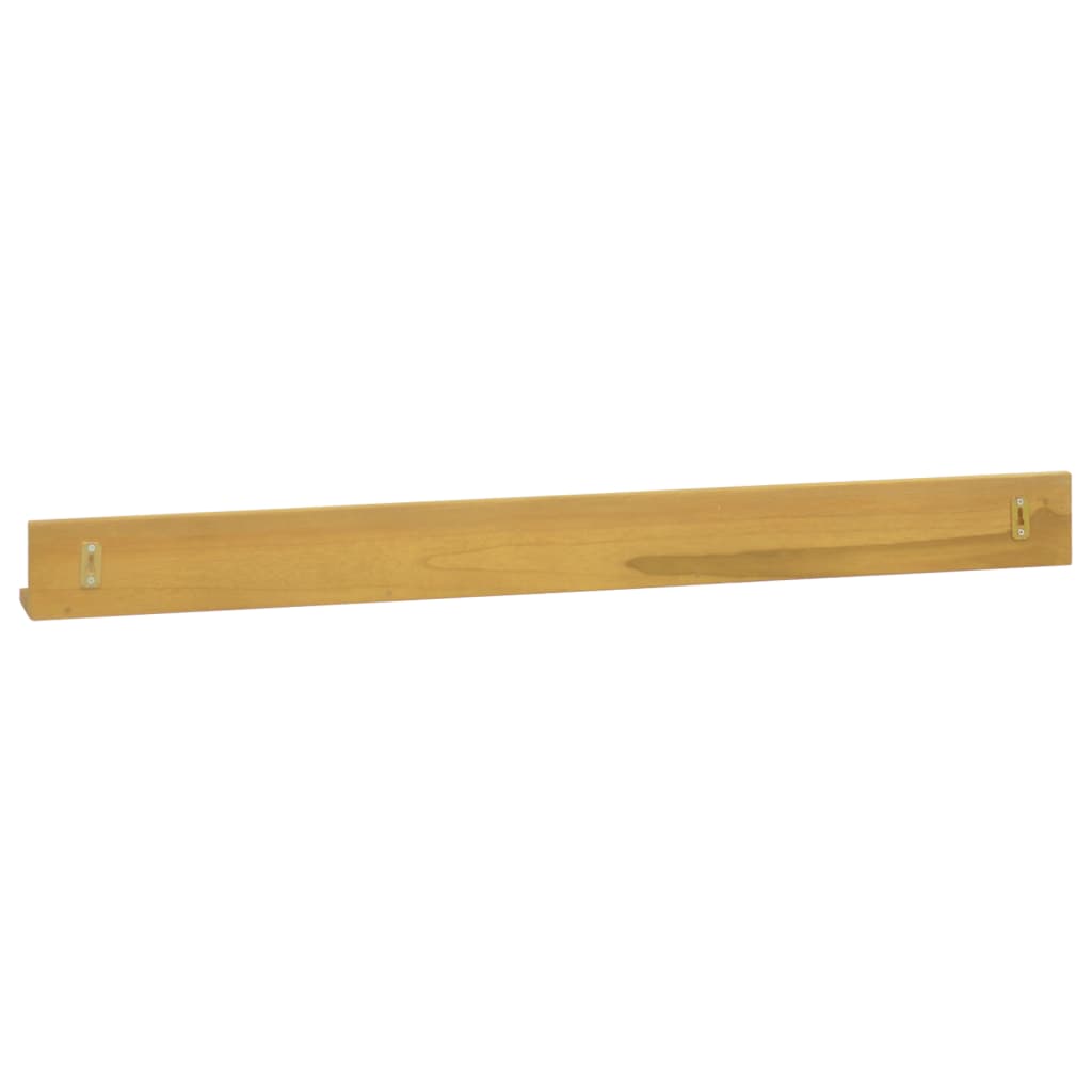 Wandschappen 2 St 110X10X10 Cm Massief Teakhout