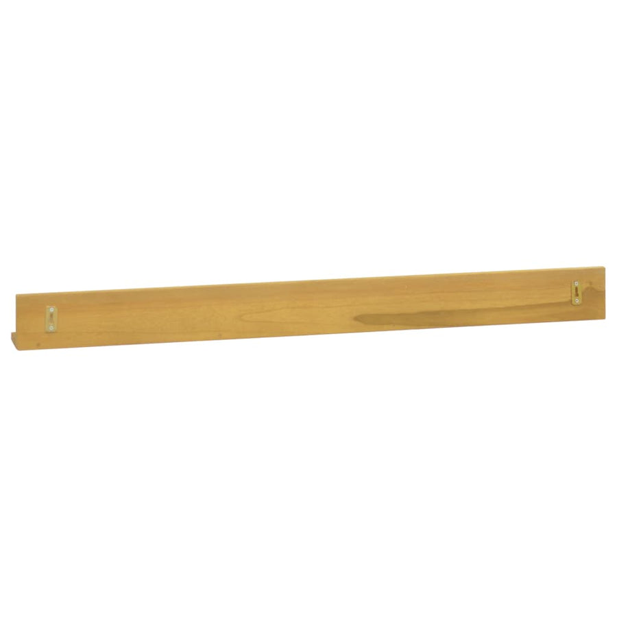 Wandschappen 2 St 110X10X10 Cm Massief Teakhout