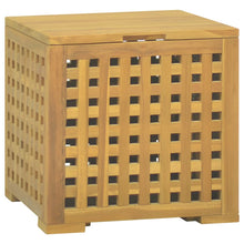 Touwkist 40X40X40 Cm Massief Teakhout