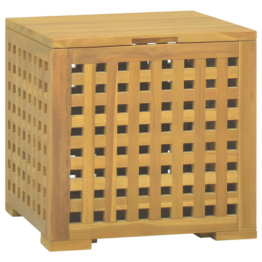 Touwkist 40X40X40 Cm Massief Teakhout