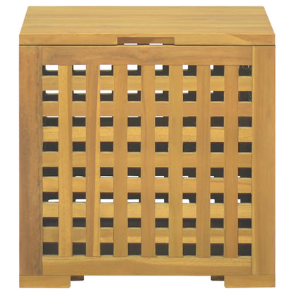 Touwkist 40X40X40 Cm Massief Teakhout