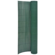 Tuinafscheiding 90x400 cm groen PVC