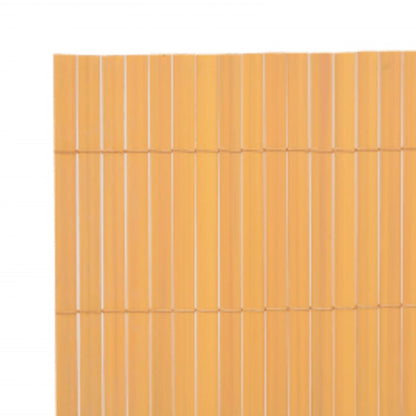 Tuinafscheiding dubbelzijdig 110x300 cm geel 110 x 300 cm Geel