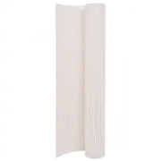 Tuinafscheiding 110x400 cm wit PVC