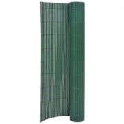 Tuinafscheiding PVC 110x500 cm groen