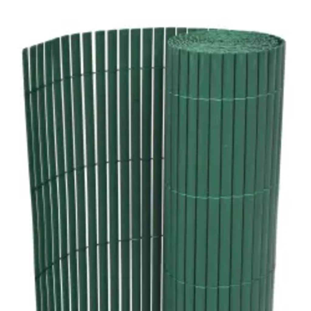 Tuinafscheiding dubbelzijdig 110x500 cm groen 110 x 500 cm Groen