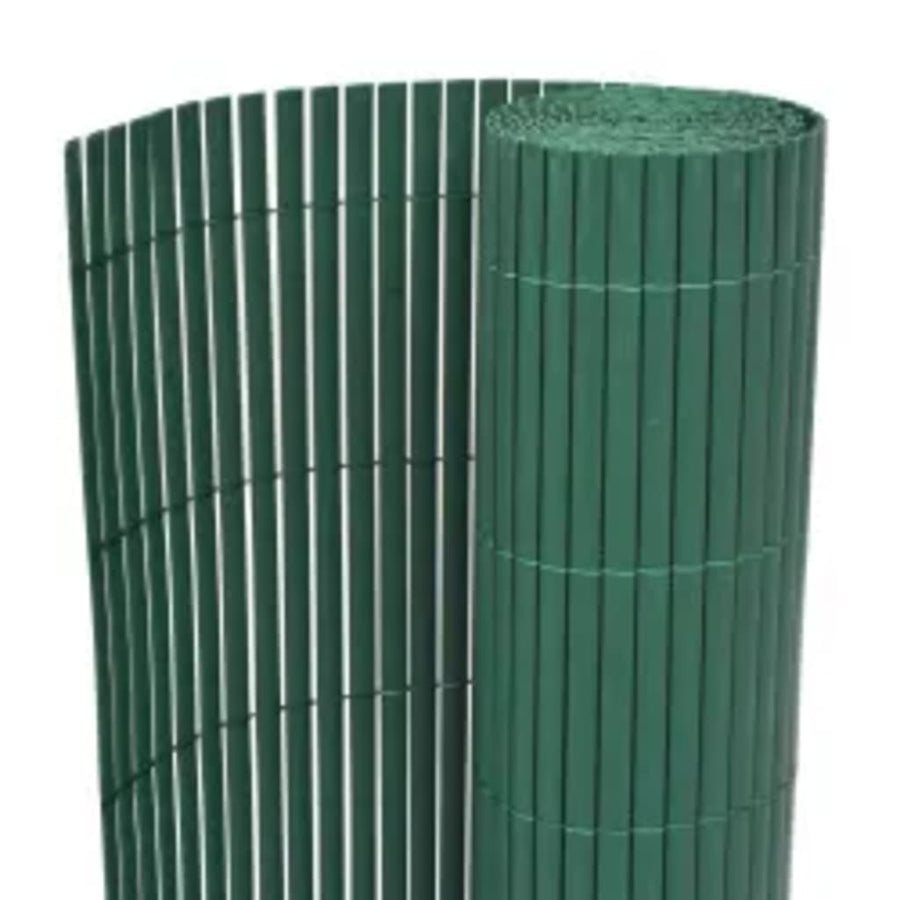 Tuinafscheiding dubbelzijdig 110x500 cm groen 110 x 500 cm Groen