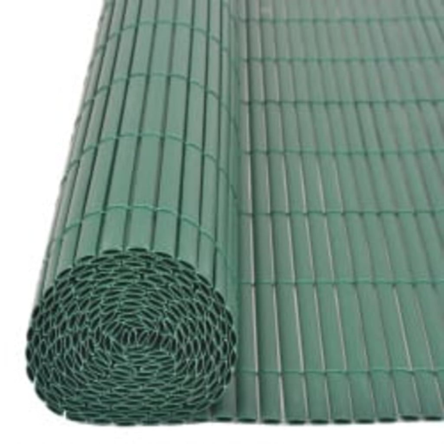 Tuinafscheiding dubbelzijdig 110x500 cm groen 110 x 500 cm Groen