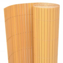 Tuinafscheiding dubbelzijdig 110x500 cm geel 110 x 500 cm Geel