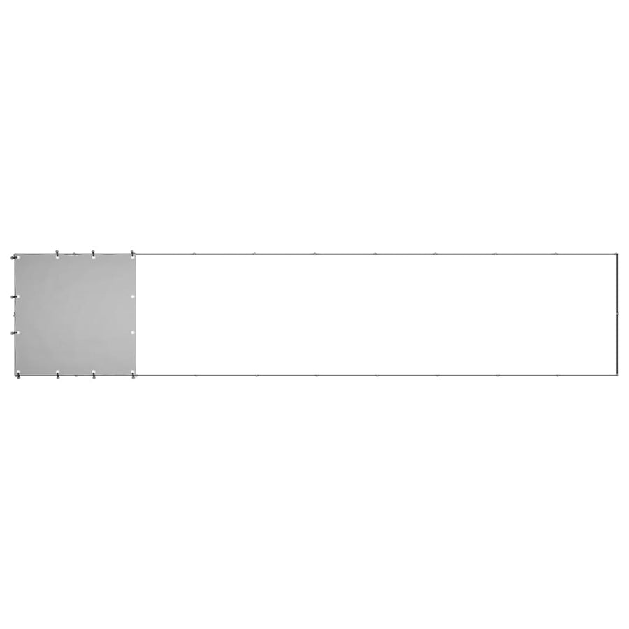 Hondenkennel 6,05 m² staal zwart 550 x 110 x 110 cm Zwart
