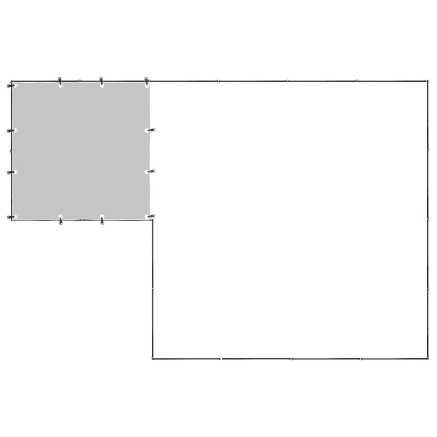 Hondenkennel 6,05 M² Staal 6.05 m² Zwart
