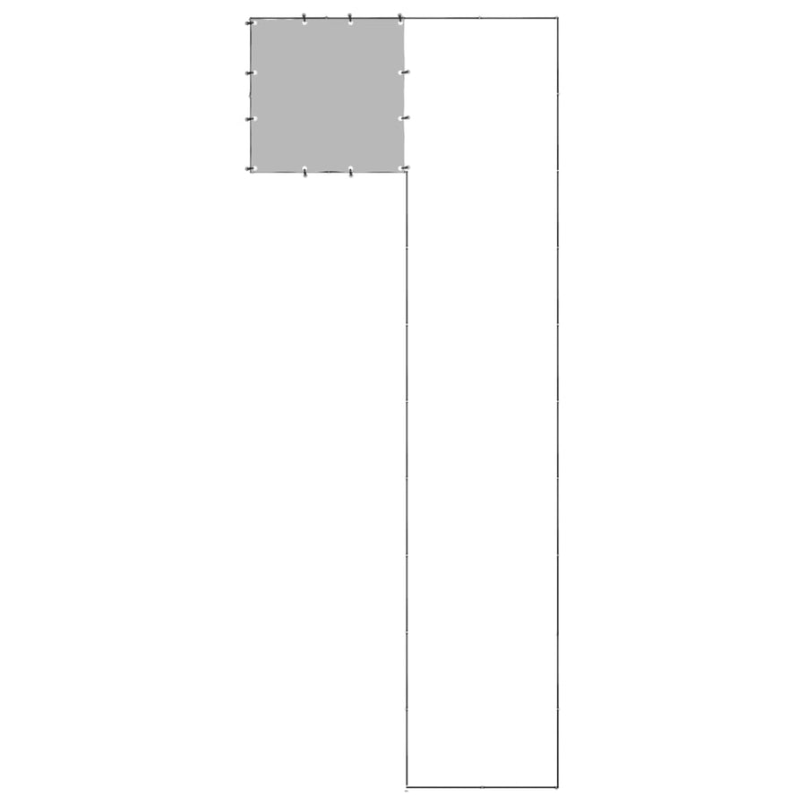 Hondenkennel 7,26 M² Staal 7.26 m² Zwart