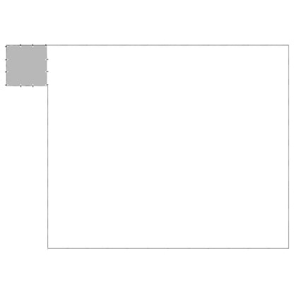 Hondenkennel 37,51 m² staal zwart 37.51 m² Zwart