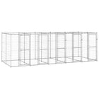 Hondenkennel 550x220x180 cm gegalvaniseerd staal