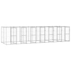 Hondenkennel 770x220x180 cm gegalvaniseerd staal